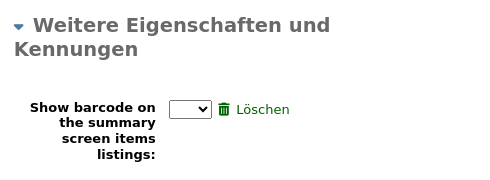 Im Bereich „Zusätzliche Attribute“ des Benutzerformulars gibt es ein Attribut mit der Bezeichnung „Abteilung“ mit einem Dropdown-Menü, einer Unterüberschrift „Zusätzliche ID“ und einem weiteren Attribut mit der Bezeichnung „Mitarbeiternummer #“