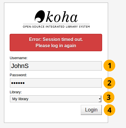 Login example