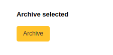 Archive selected box and button from the suggestion management tool